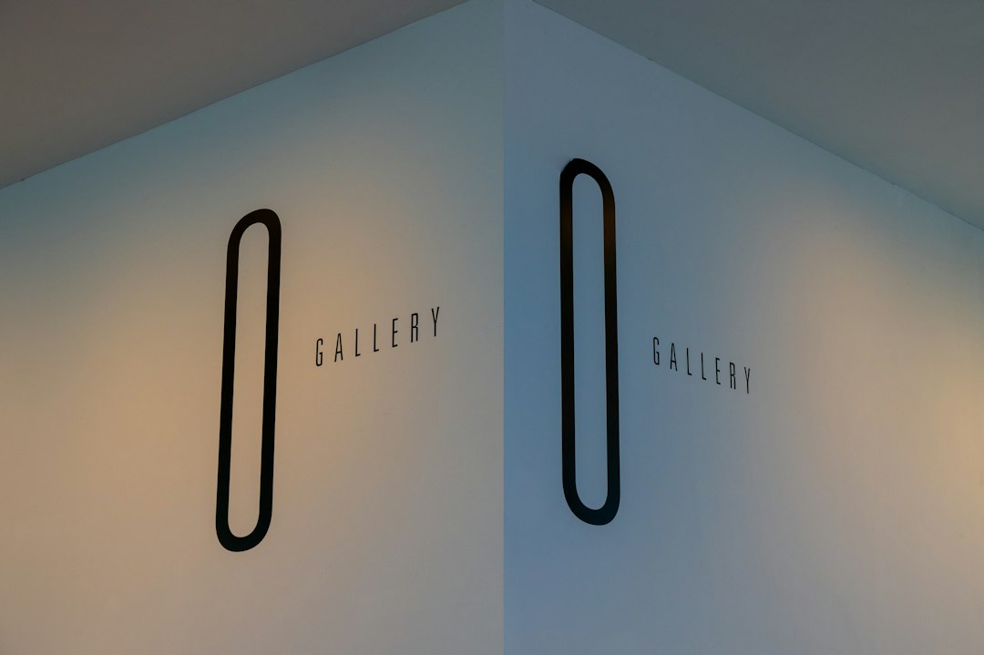 Photo faceted flush mount ceiling light gallery wall